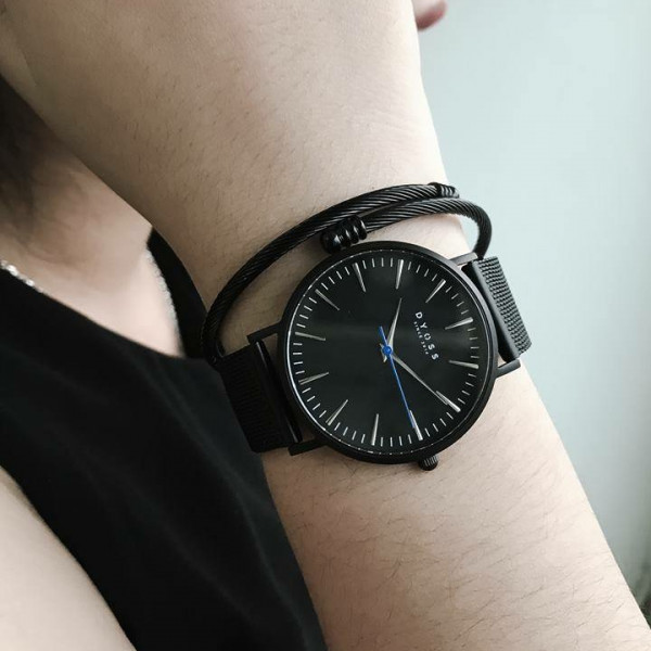 Cable Cuff - Black/S | IMG_7985
